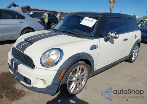 2012 Mini Cooper S Clubman z USA, uszkodzony, nr VIN WMWZG3C59CTY31489